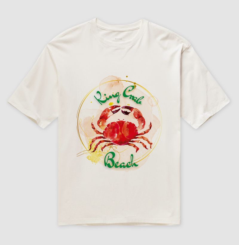 Camiseta Oversized - King Crab