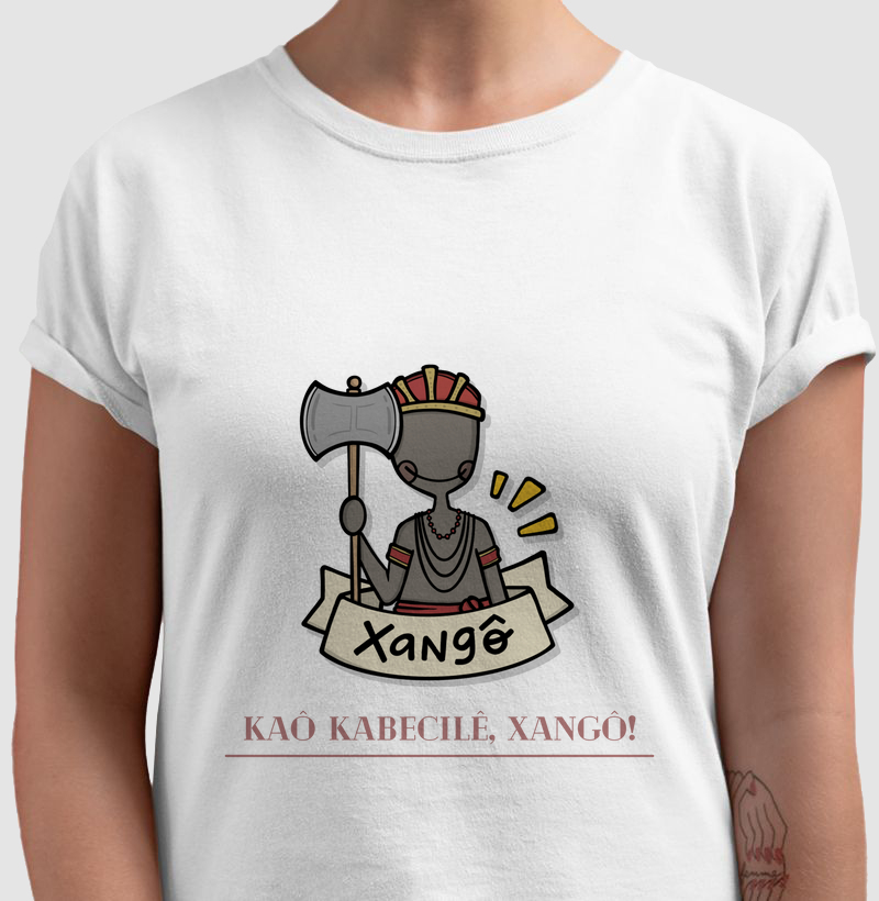 Camiseta Xangô | Kaô Kabecile