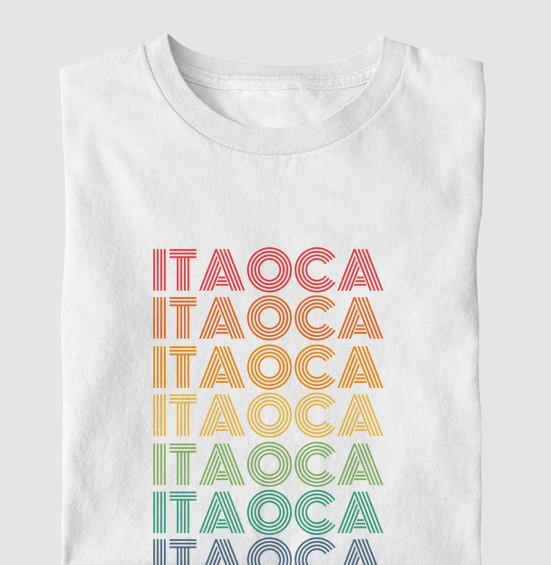 Itaoca Letreiro Retrô