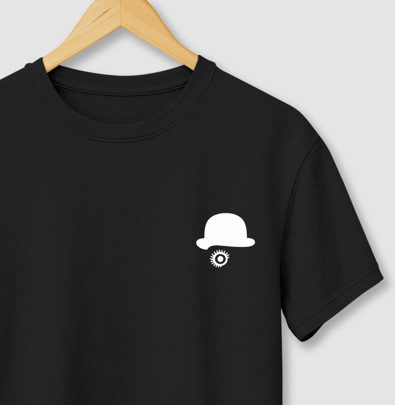 Laranja Mecânica - Estampa Minimalista Iconográfica