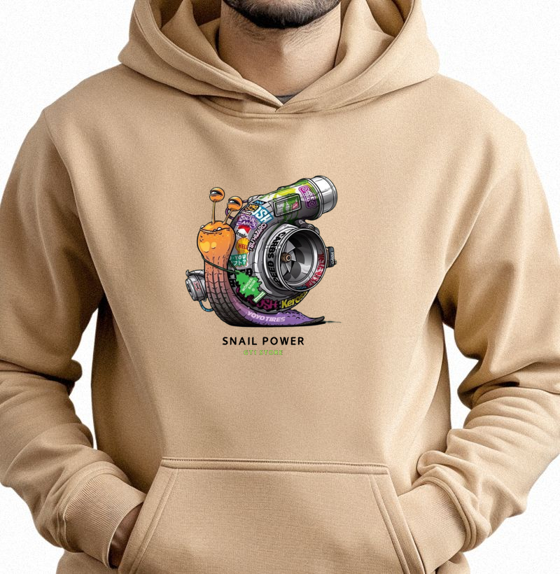 Moletom Capuz - Snail Power