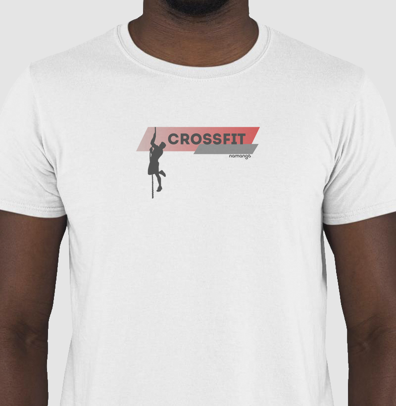 Camiseta CrossFit Rope Climb Masculina – Na Manga