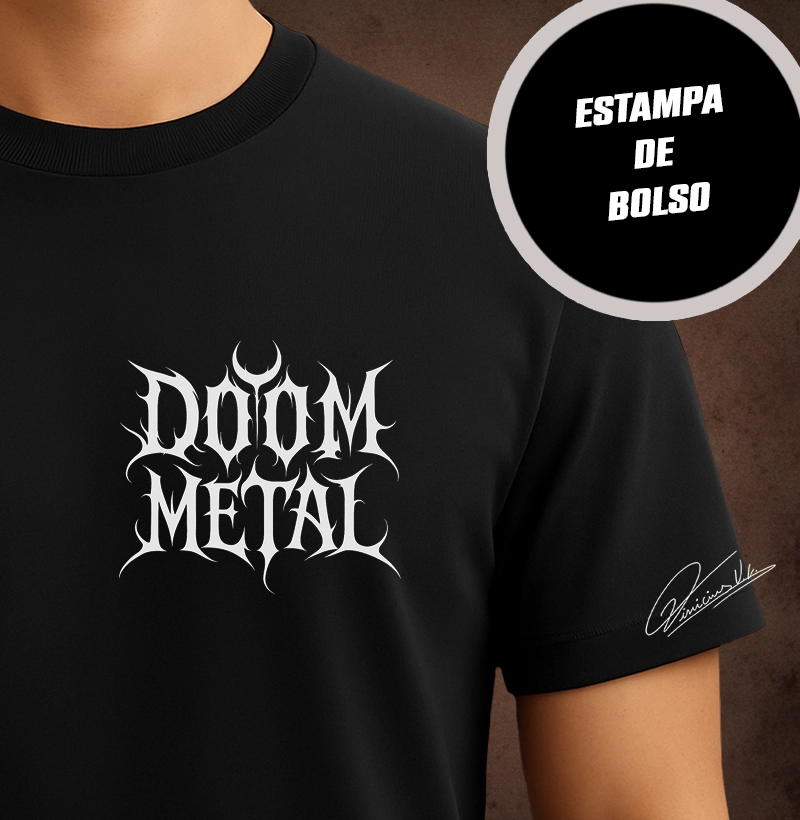 Doom Metal (Estampa de Bolso)