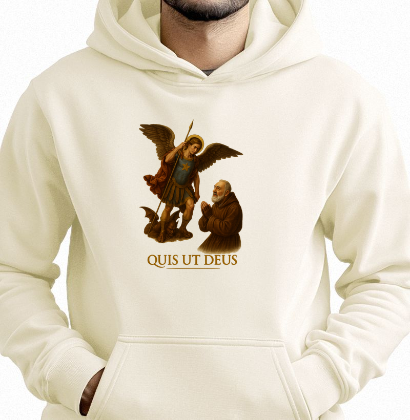 Hoodie Moletom Quis Ut Deus