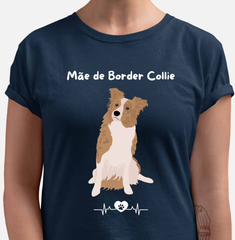 Mãe de border collie