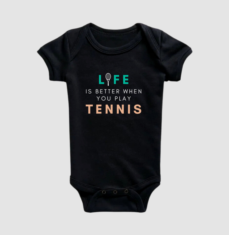 Life is better when you play tennis