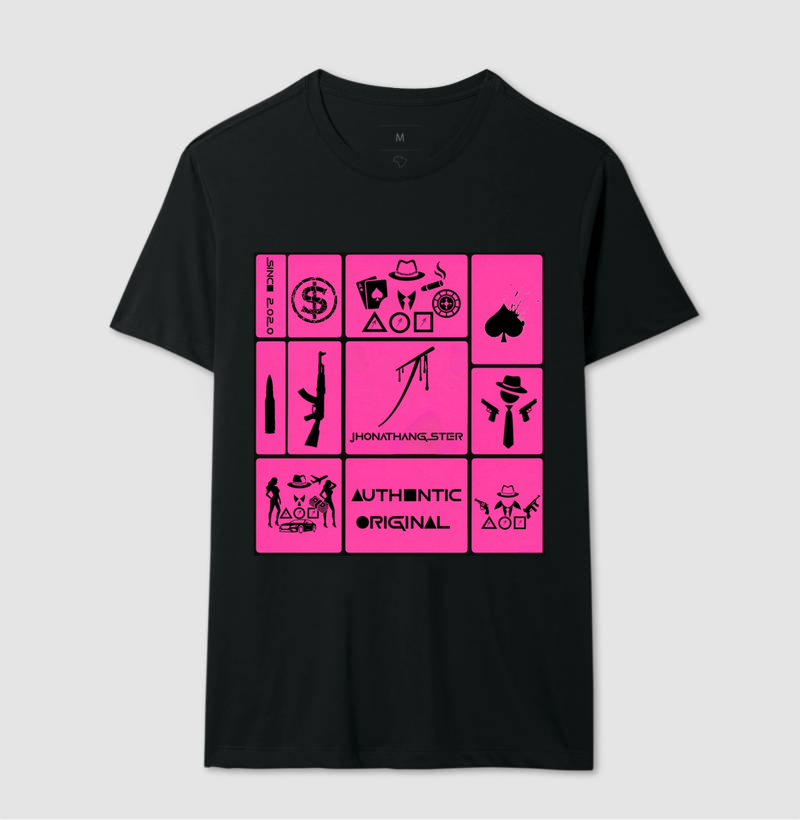 Camiseta Masculina Jhonathangster Máfia 6