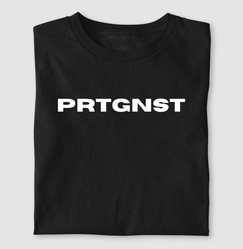 prtgnst camiseta logo