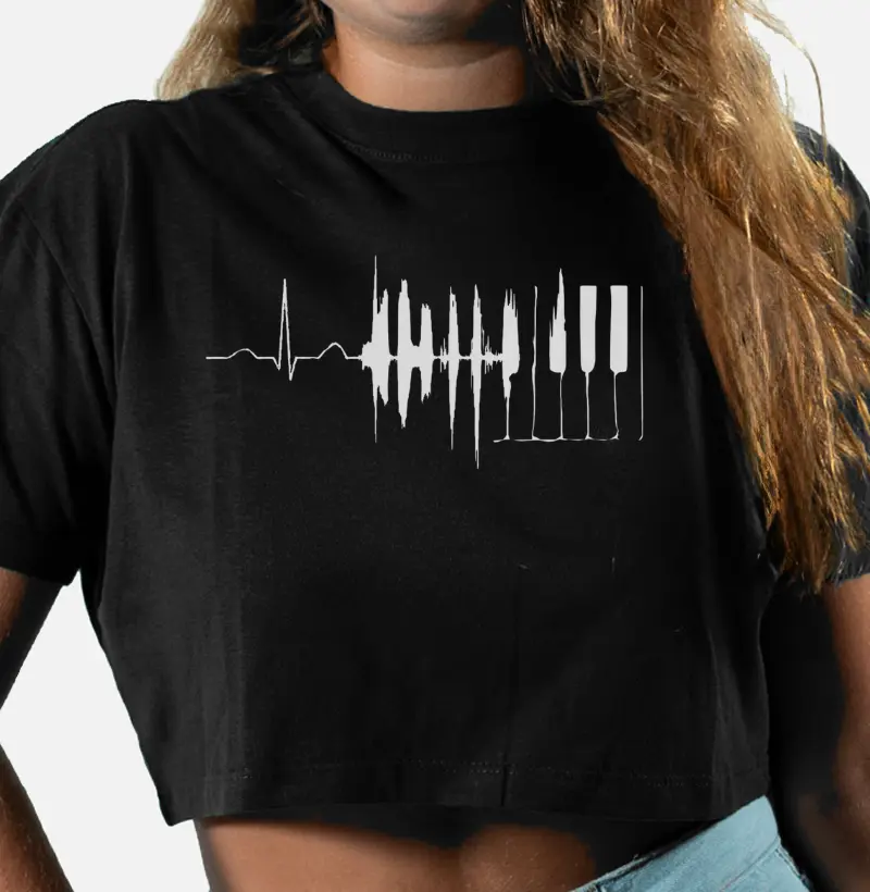 Wave Piano Distorted