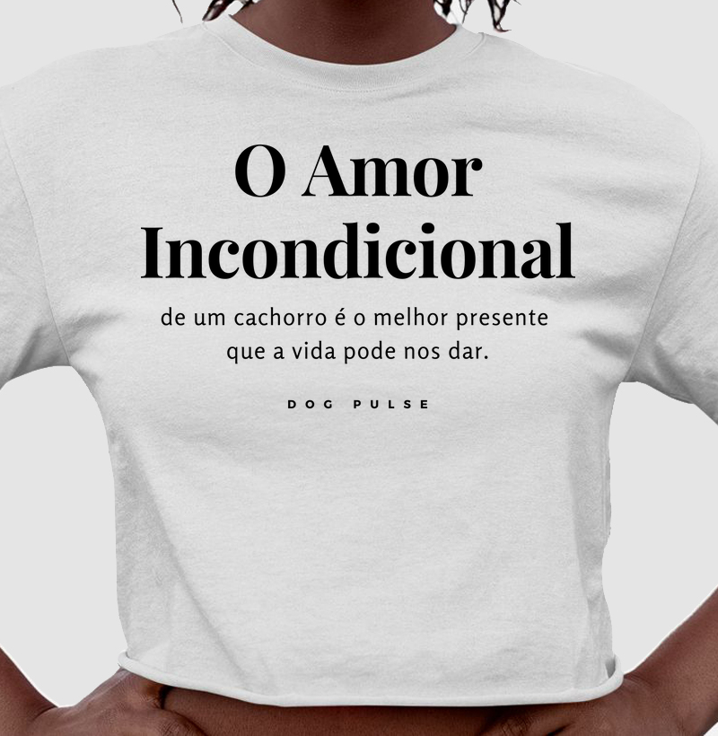 Cropped Dog Pulse Pawsitivity Collection – Unconditional Love