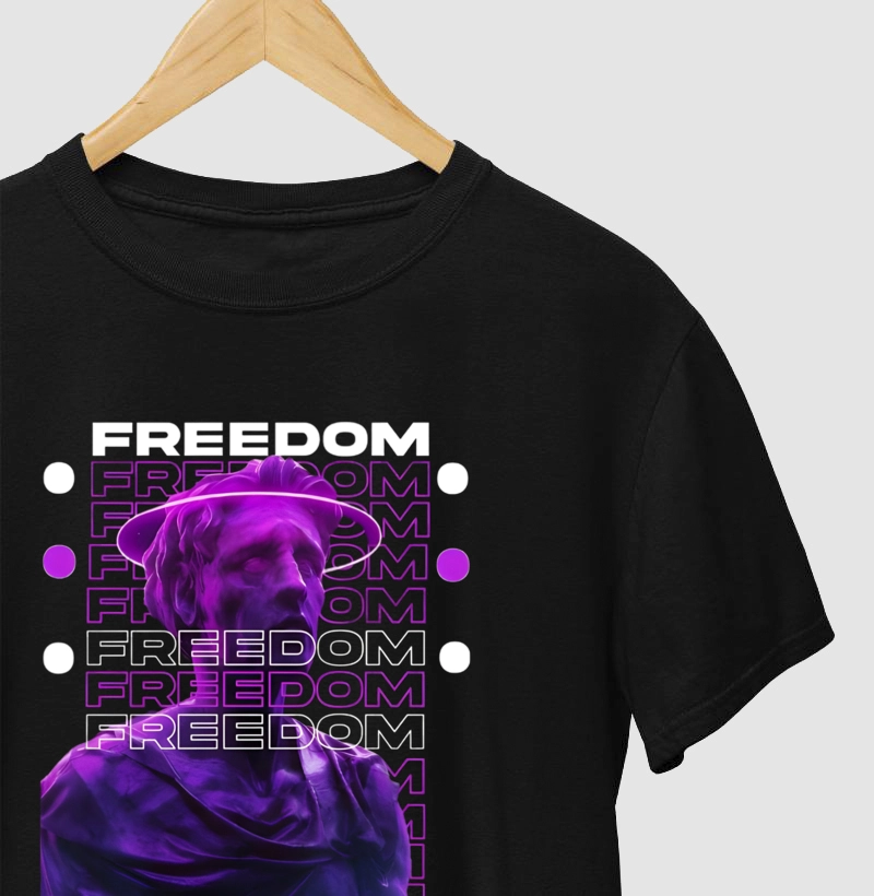 Camiseta Streetwear "Freedom"