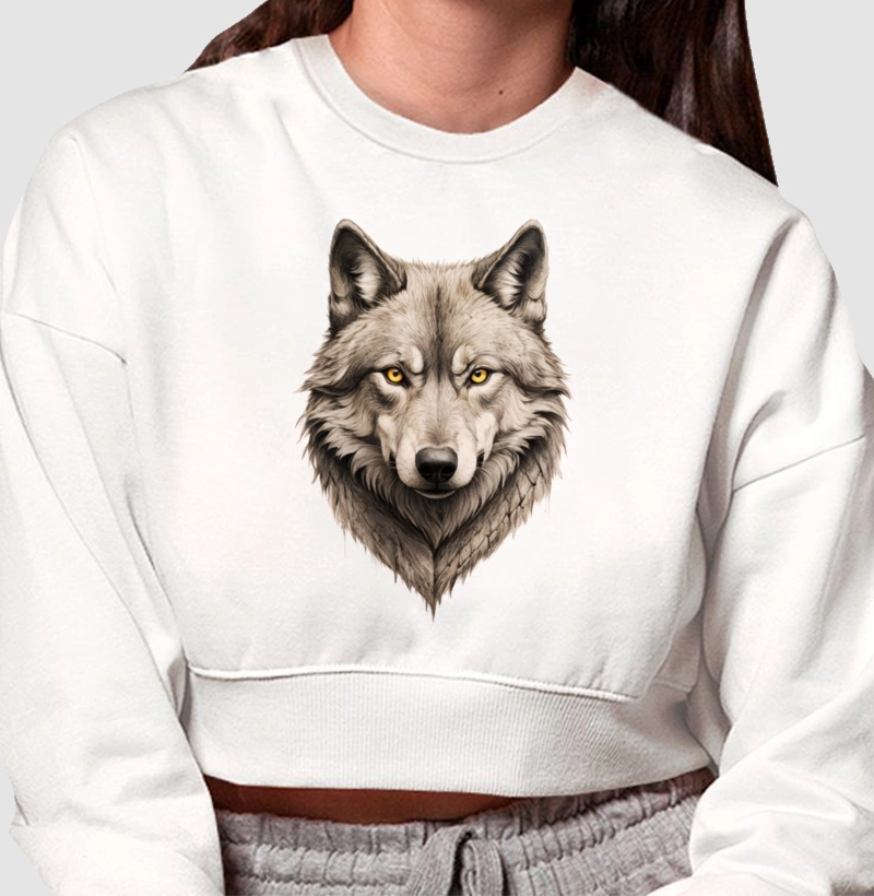 Moletom Cropped Espírito da Floresta