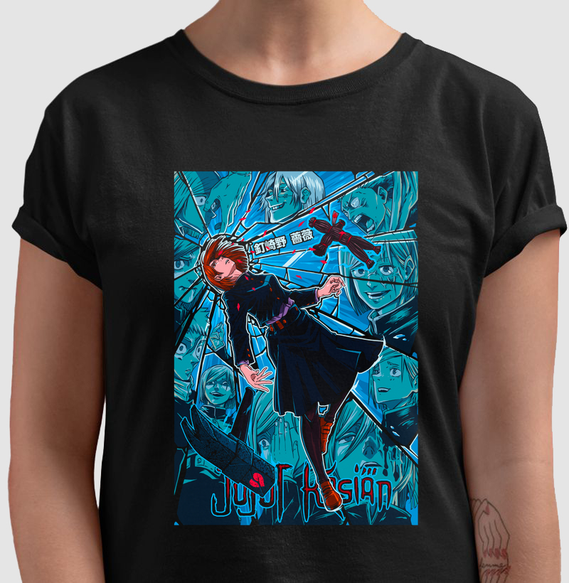 Camiseta Nobara Kugisaki – Edição Cursed Nails