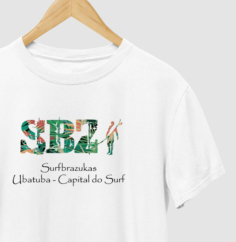 Camisas Taquaral Nature Surf - letra preta 