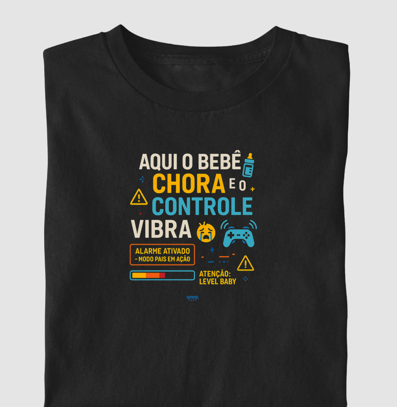 Aqui o Bebê Chora e o Controle Vibra