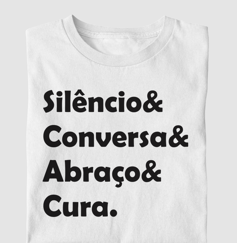 Silencio Conversa Abraco Cura