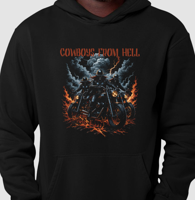 Moletom Cowboys From Hell