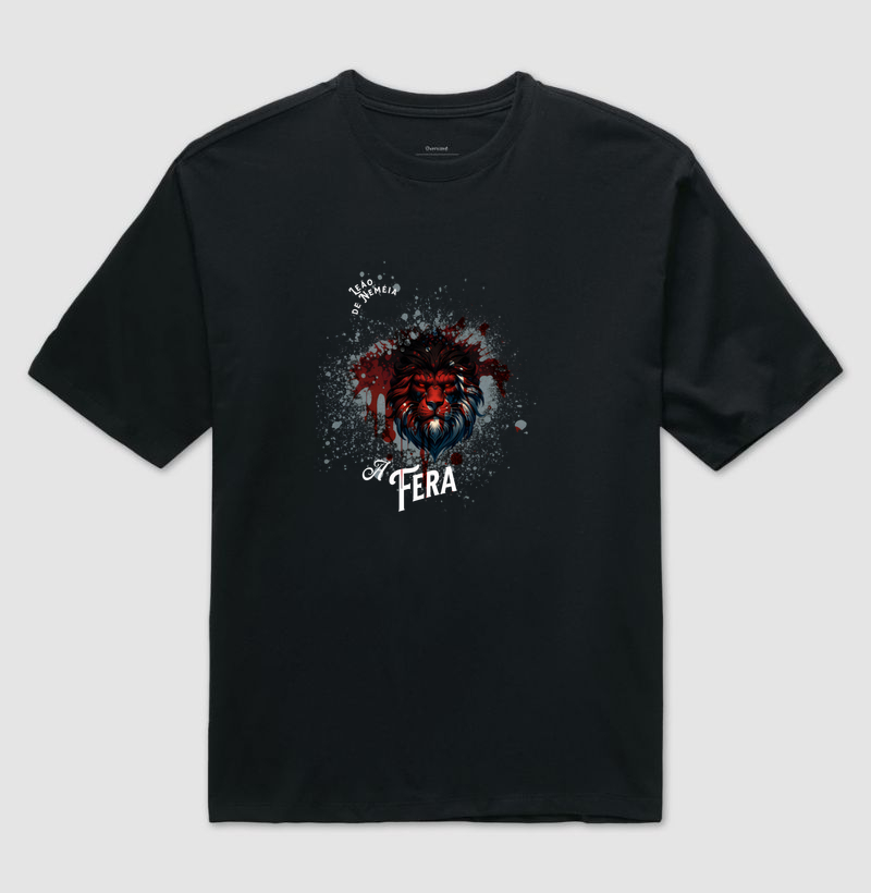 Camiseta Oversized - A Fera