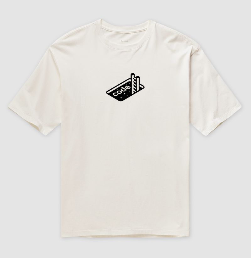 Camiseta Oversized Dev Streetwear – Code box