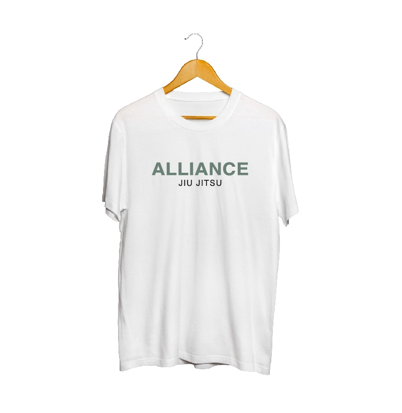 Camiseta Alliance Jiu Jitsu | Branca