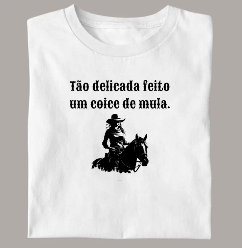 Tão Deliciada Feito um Coice de Mula