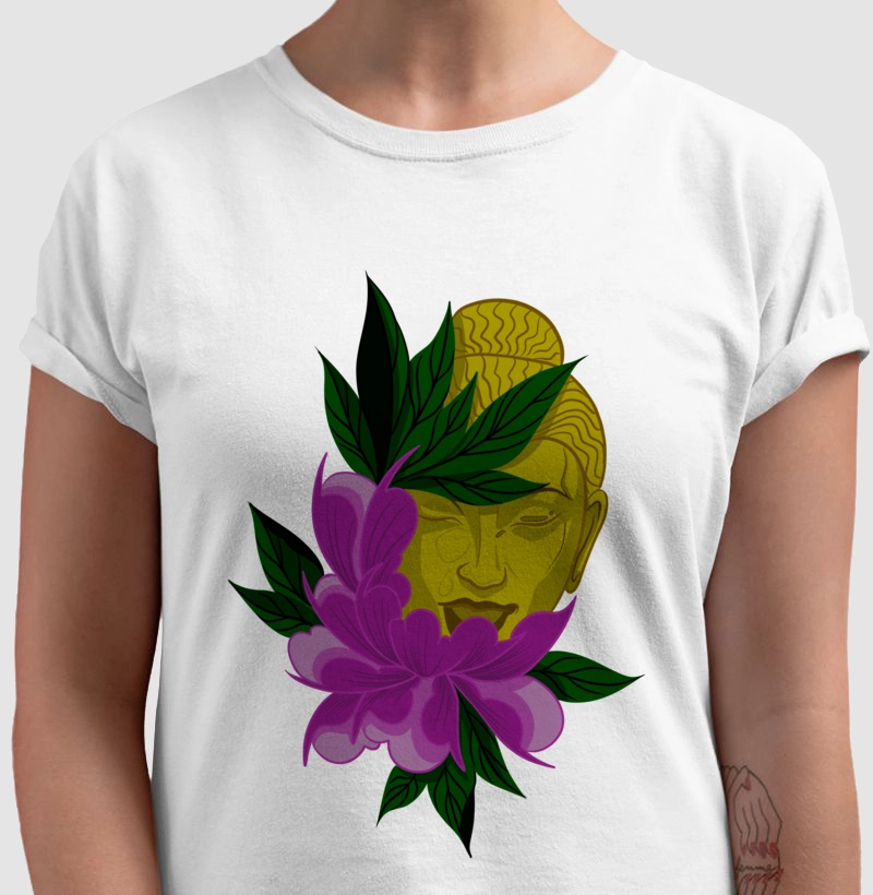 Buda e Flor de Lotus