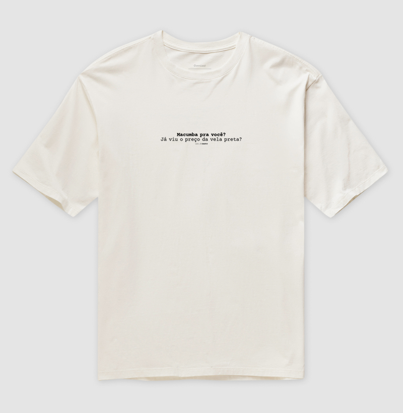 Macumba pra você? Já viu o preço da vela preta?