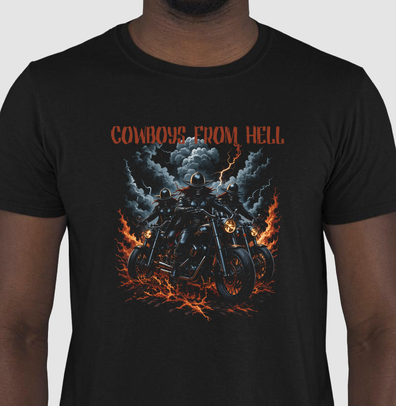 Camiseta Cowboys From Hell