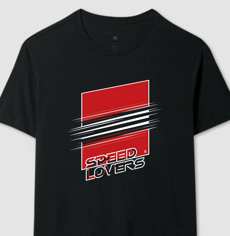 Camiseta Oversteer Daily Speed Lovers Red