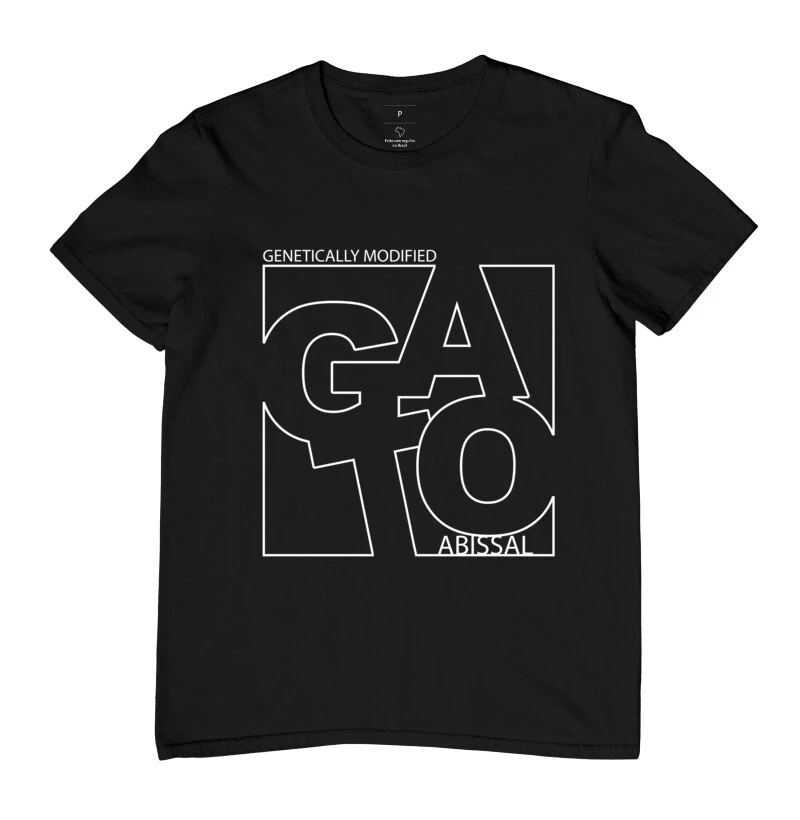 Camiseta Masculina Cat Line