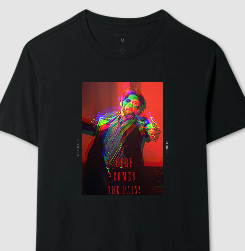 Camiseta Here Comes the Pain — Carlito’s Way Tribute