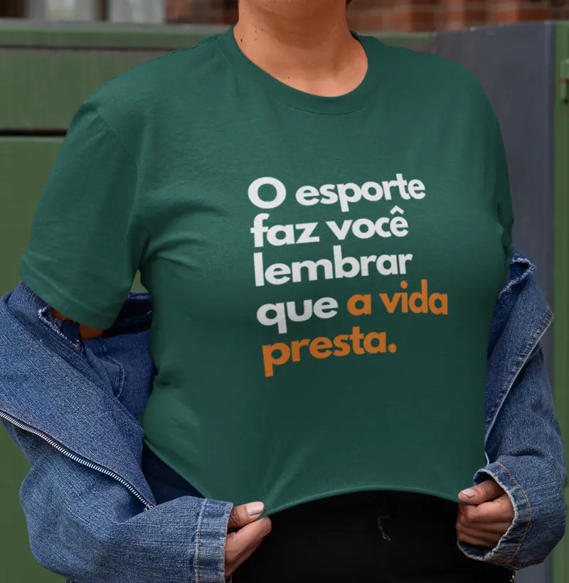 O esporte faz você lembrar que a vida presta