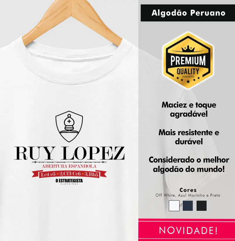 Ruy Lopez - Abertura Espanhola - modelo 2
