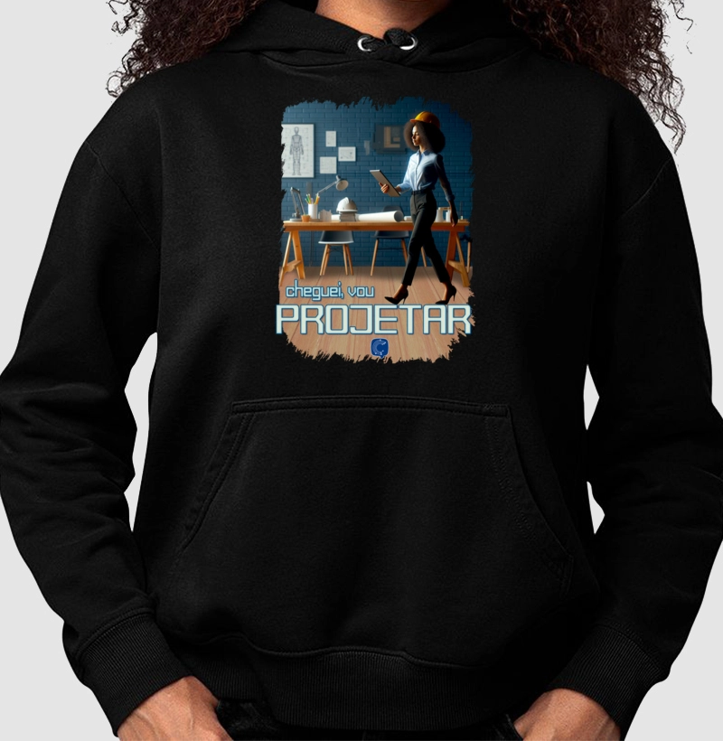 Cheguei, vou projetar