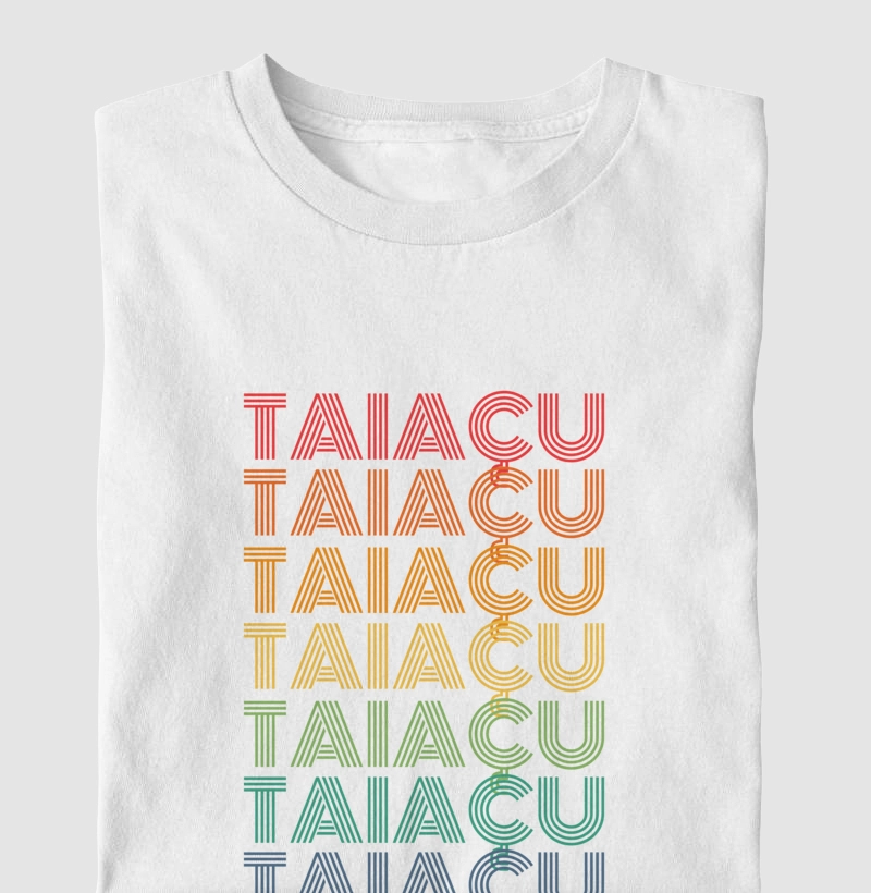 Taiaçu Letreiro Retrô