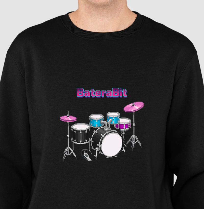 Suéter Moletom BateraBit Reset8Bit 