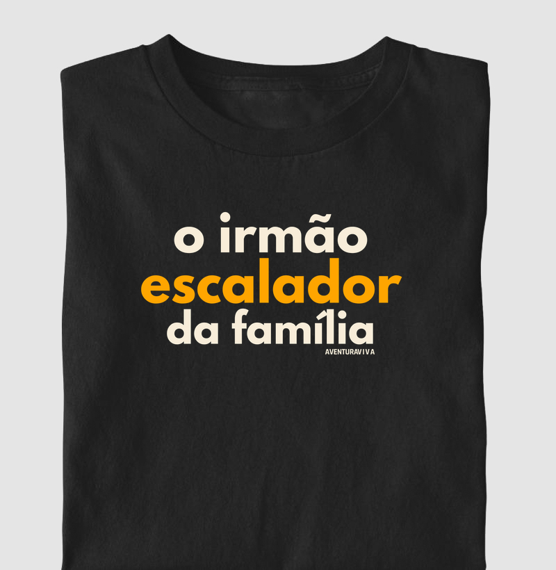 irmão escalador da família