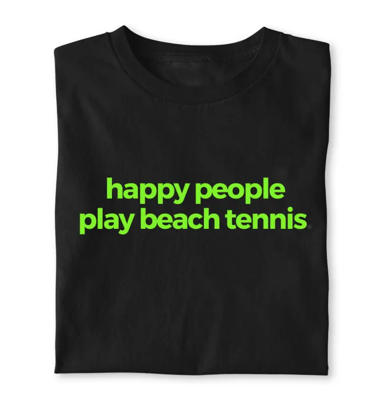 Camiseta estampa frase happy people 