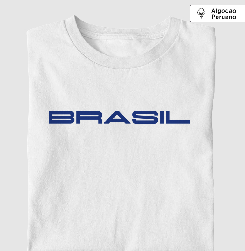 Camiseta Algodão Peruano Brasil