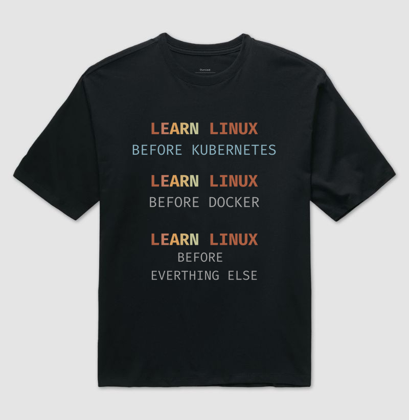 Camiseta Linux First