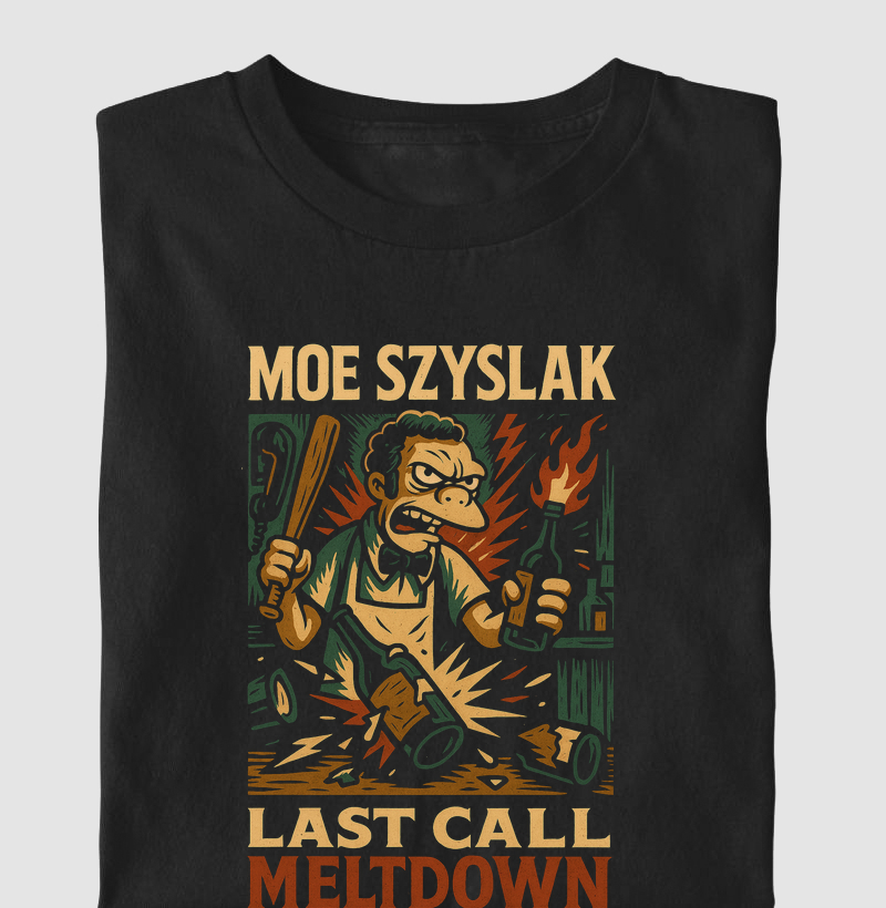 Moe Szyslak Last Call Simpson Manga Collection
