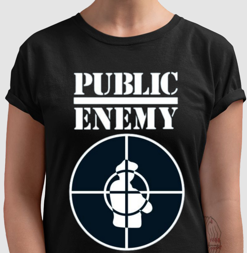 camista streetwear PUBLIC ENEMY