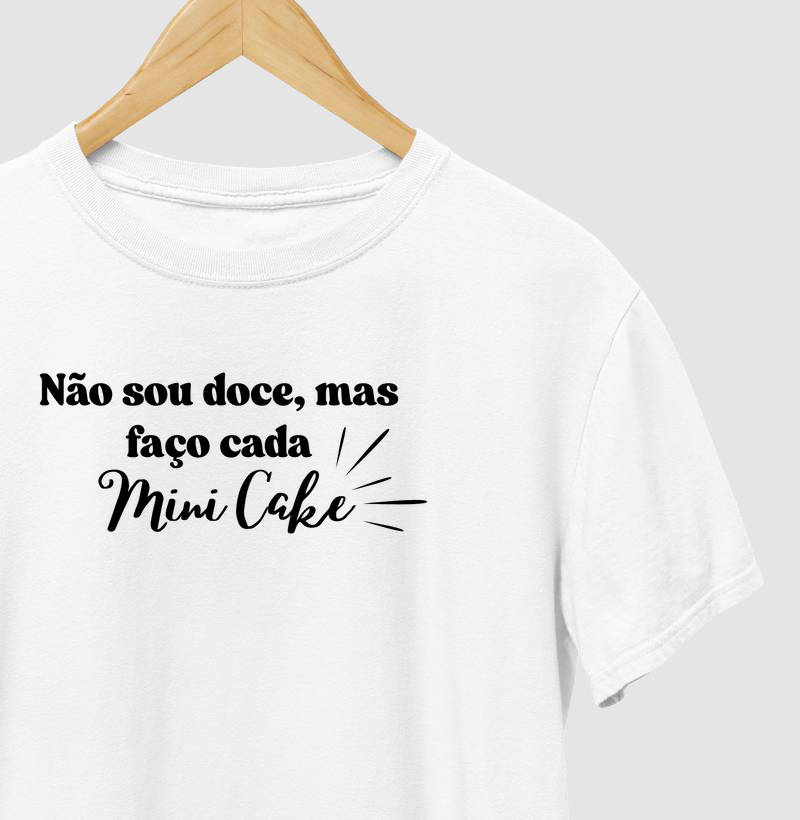 T-shirt não sou doce