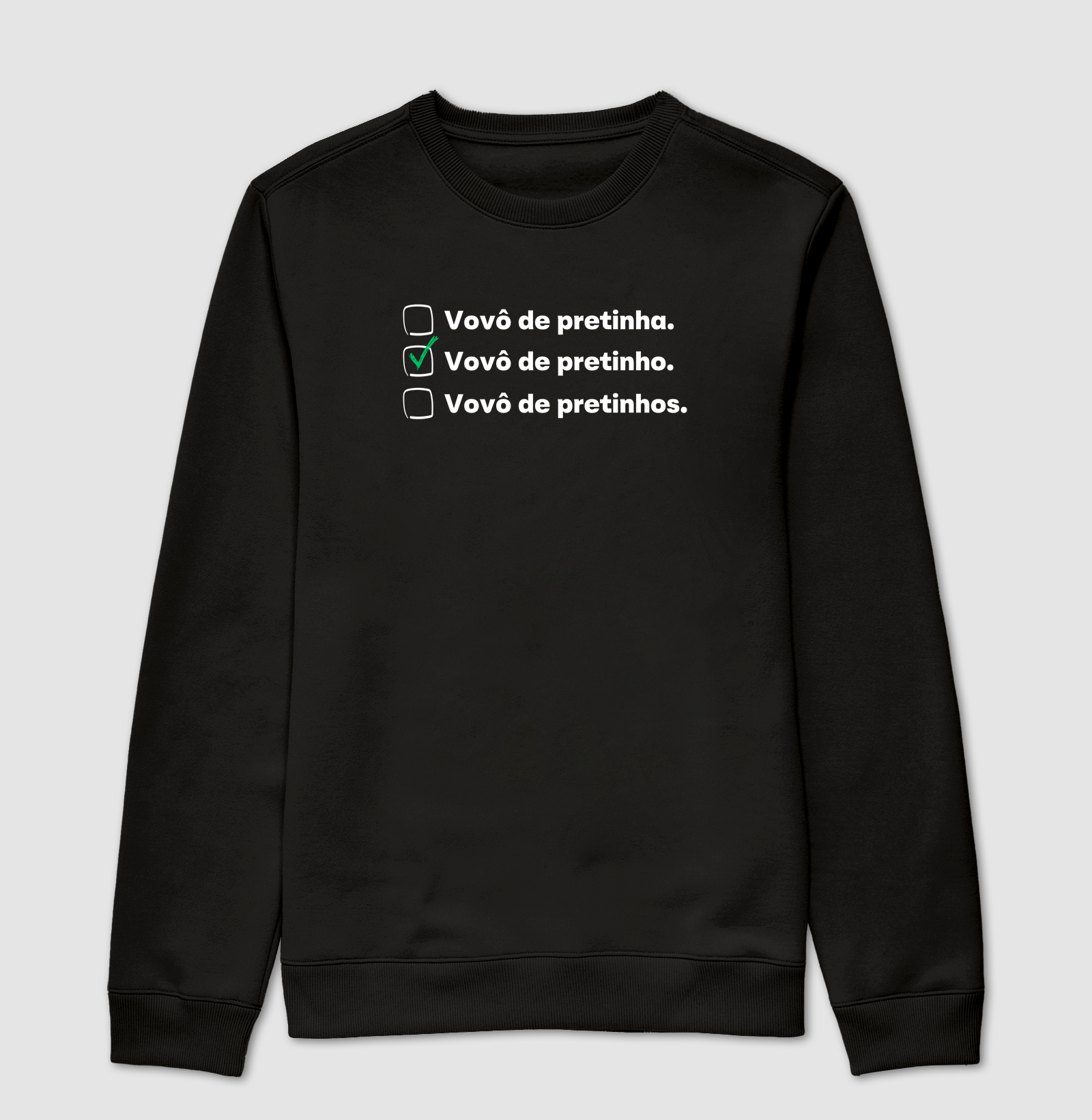 Vovô de pretinho