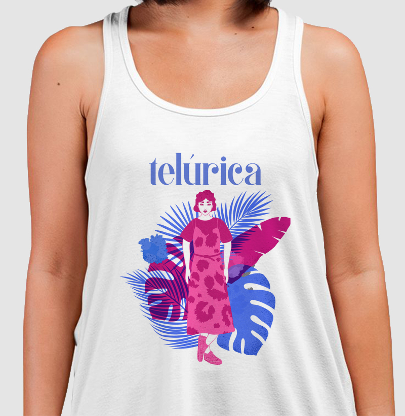 Telúrica de vestido