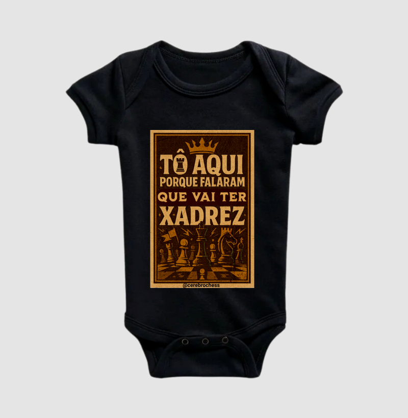 Tô aqui porque falaram que vai ter xadrez