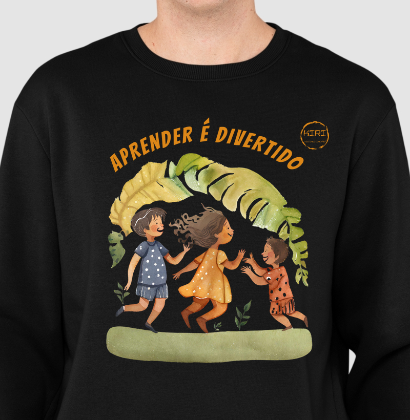Moletom KIRI - Aprender é Divertido