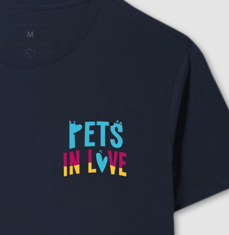 Camiseta Pets In Love 