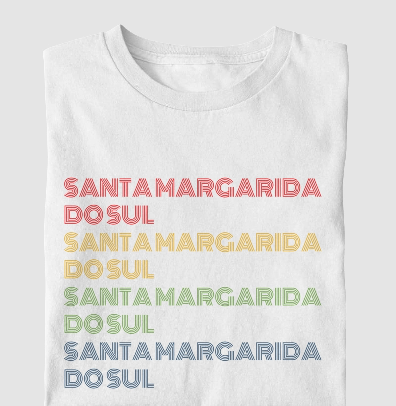 Santa Margarida do Sul Letreiro Retrô