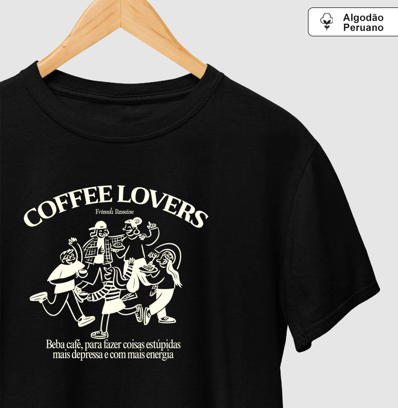 ALGODÃO PERUANO - Coffee Lovers - PREMIUM